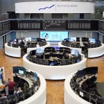 The German share price index DAX graph is pictured at the stock exchange in Frankfurt, Germany, May 27, 2025. REUTERS/Wolfgang Rattay/File Photo Purchase Licensing Rights